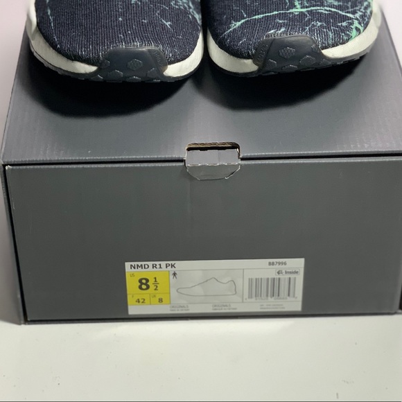 ADIDAS NMD R1 PRIME-KNIT “AERO MARBLE GREEN” - Picture 3 of 8